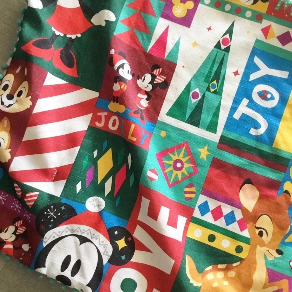 Disney Mickey Minnie Christmas Movie  Throw Blanket Xmas